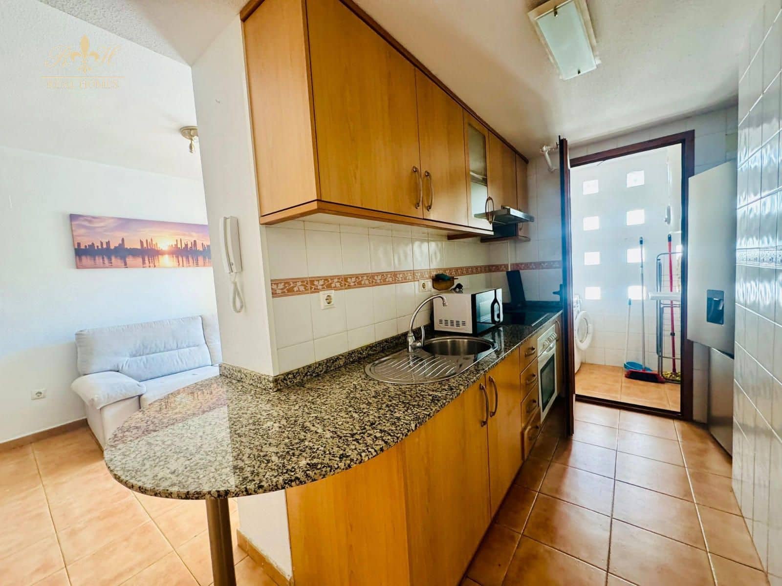 1 soverom Leilighet til leie i Albir med svømmebasseng - € 850 (Ref: 6865756)