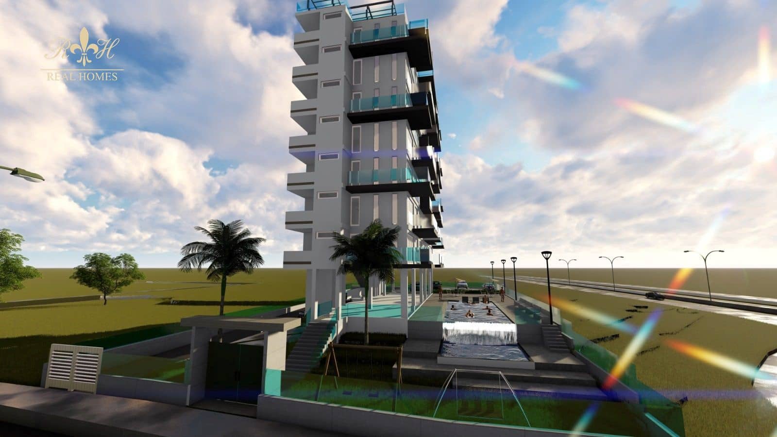 2 soverom Leilighet til salgs i Benidorm med svømmebasseng garasje - € 230 210 (Ref: 6893402)