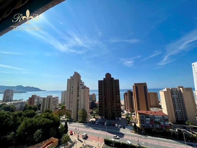3 makuuhuone Asunto vuokrattavana paikassa Playa Poniente, Benidorm mukana uima-altaan - 1 500 € (Ref: 7748992)