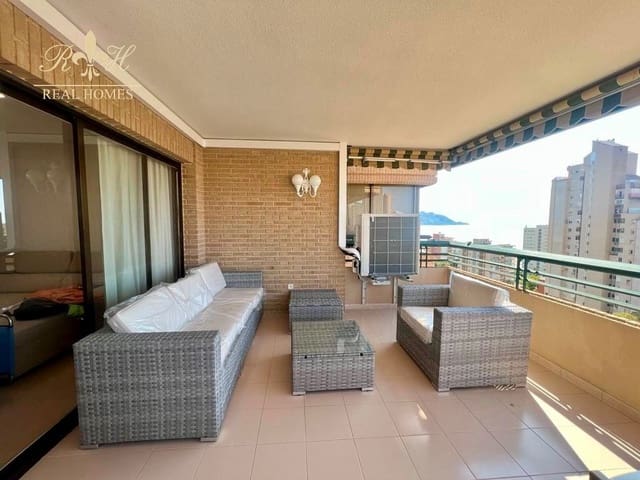 3 makuuhuone Asunto vuokrattavana paikassa Playa Poniente, Benidorm mukana uima-altaan - 1 500 € (Ref: 7748992)
