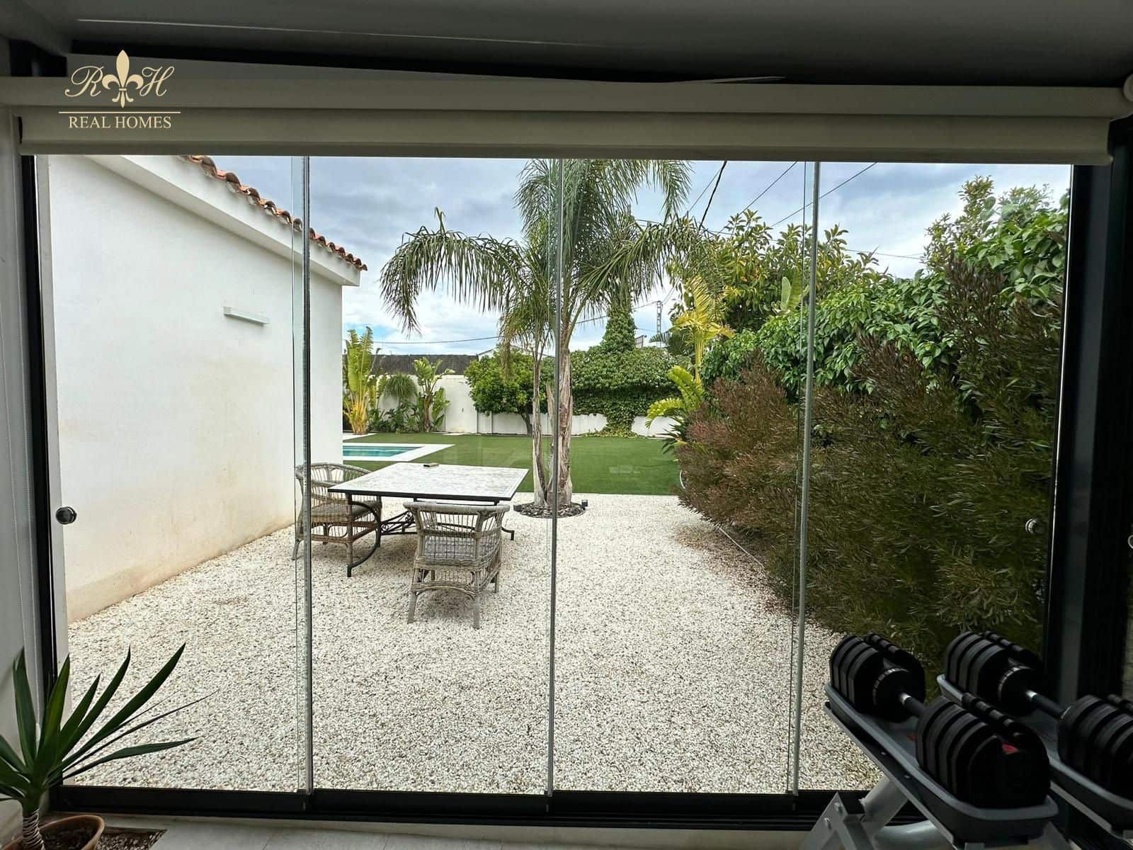 3 sypialnia Willa do wynajęcia w Albir z basenem garażem - 3 600 € (Ref: 8573621)