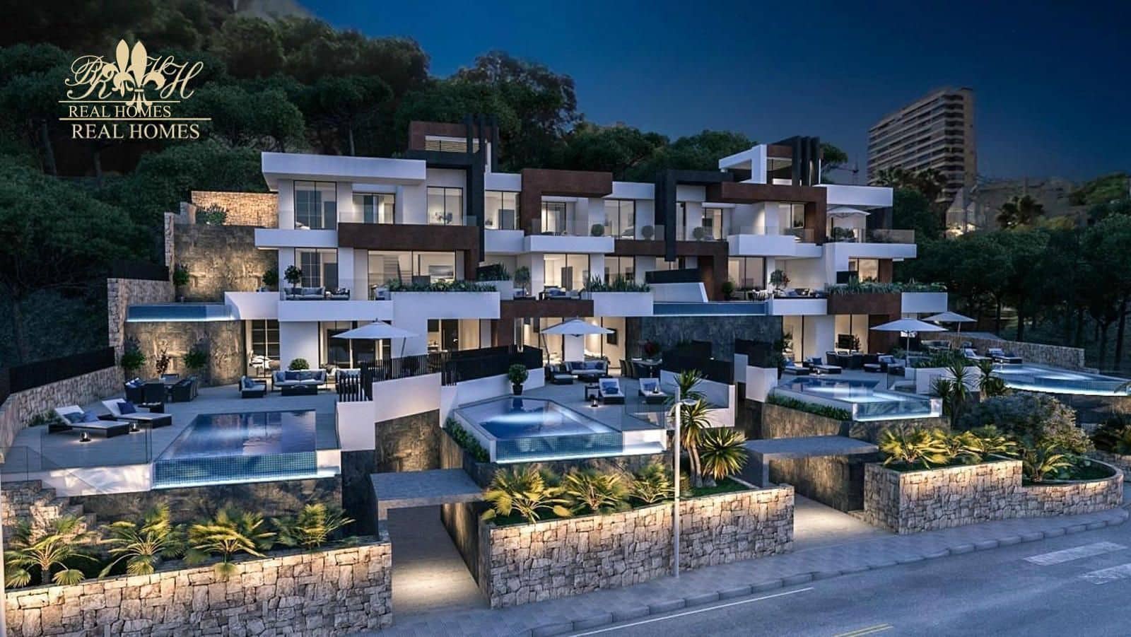 4 soveværelse Lejlighed til salg i Benidorm med swimmingpool garage - € 1.650.000 (Ref: 9146299)