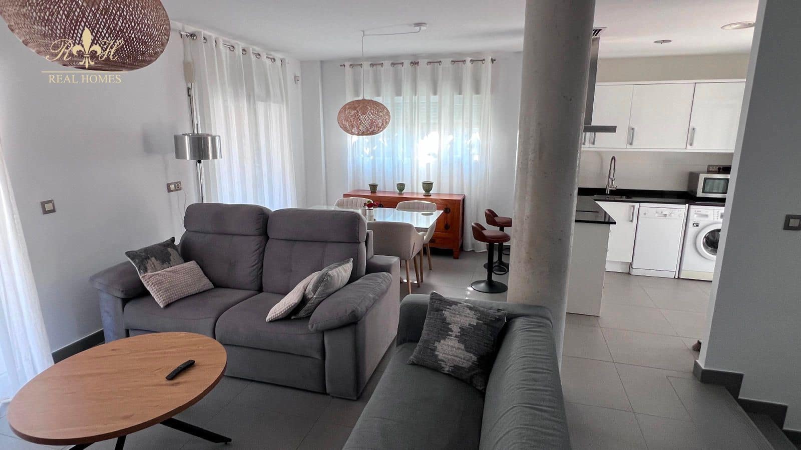 3 slaapkamer Villa te huur in La Nucia met zwembad garage - € 2.400 (Ref: 9261843)