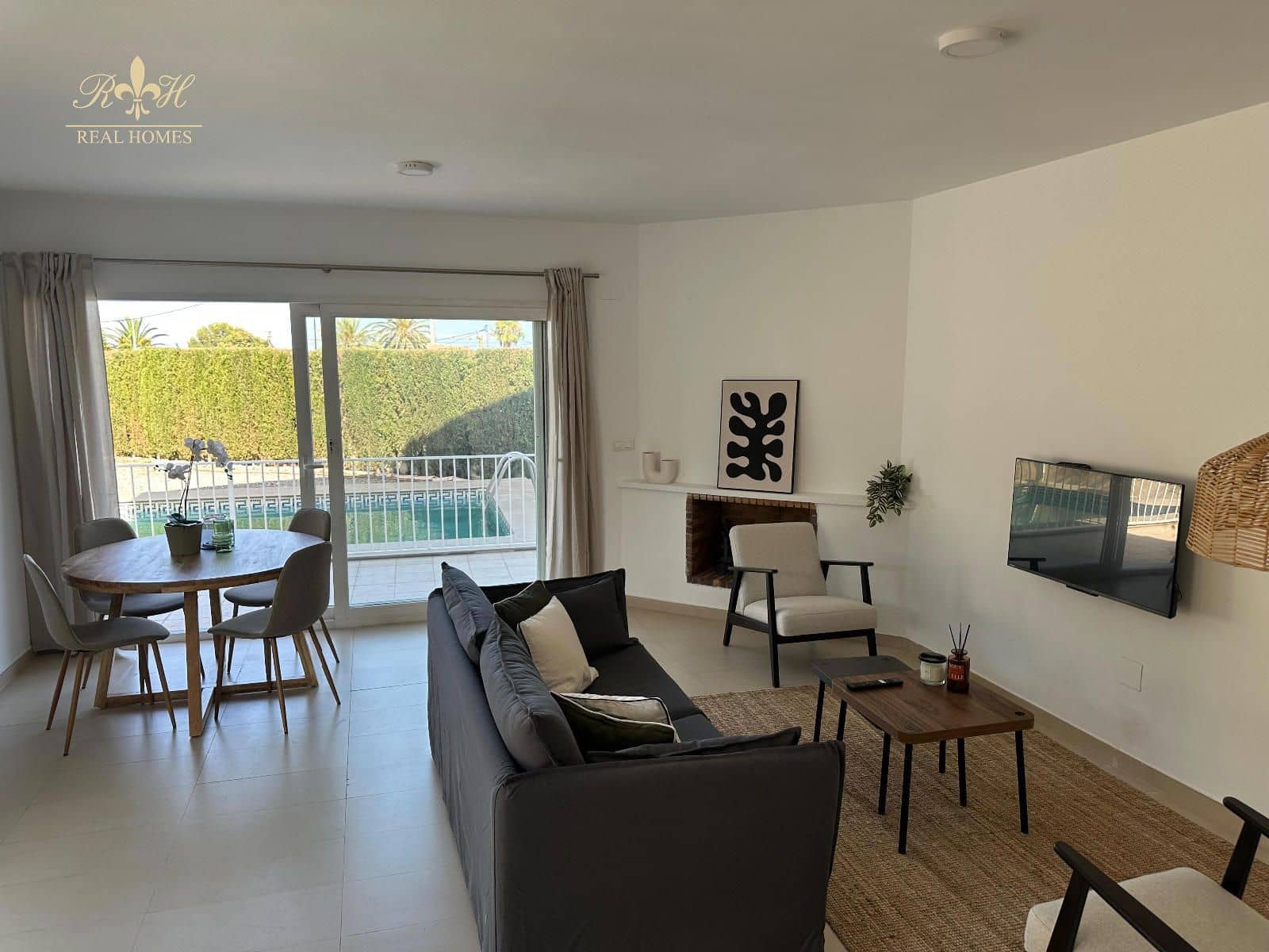 3 soverom Hus til leie i Alfaz del Pi / L'Alfas del Pi med svømmebasseng garasje - € 2 300 (Ref: 9401018)