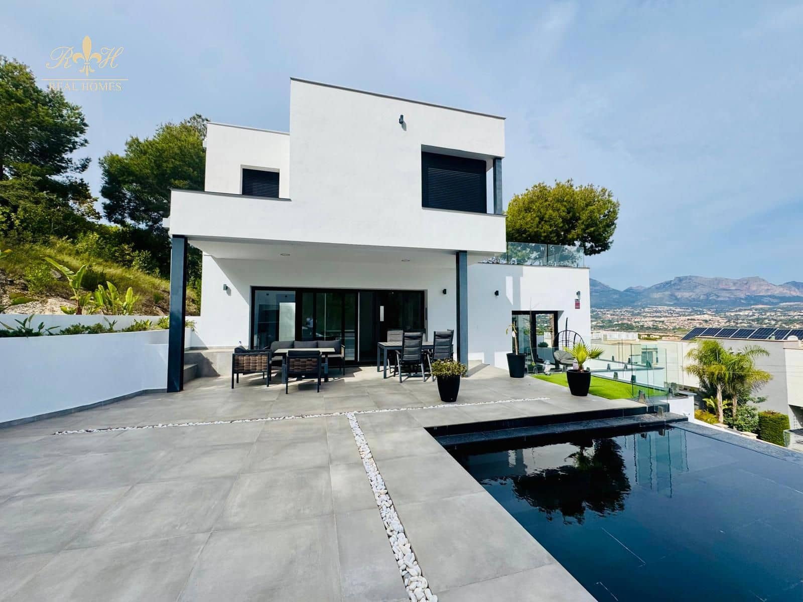 5 slaapkamer Villa te huur in Albir met zwembad garage - € 5.000 (Ref: 9806955)