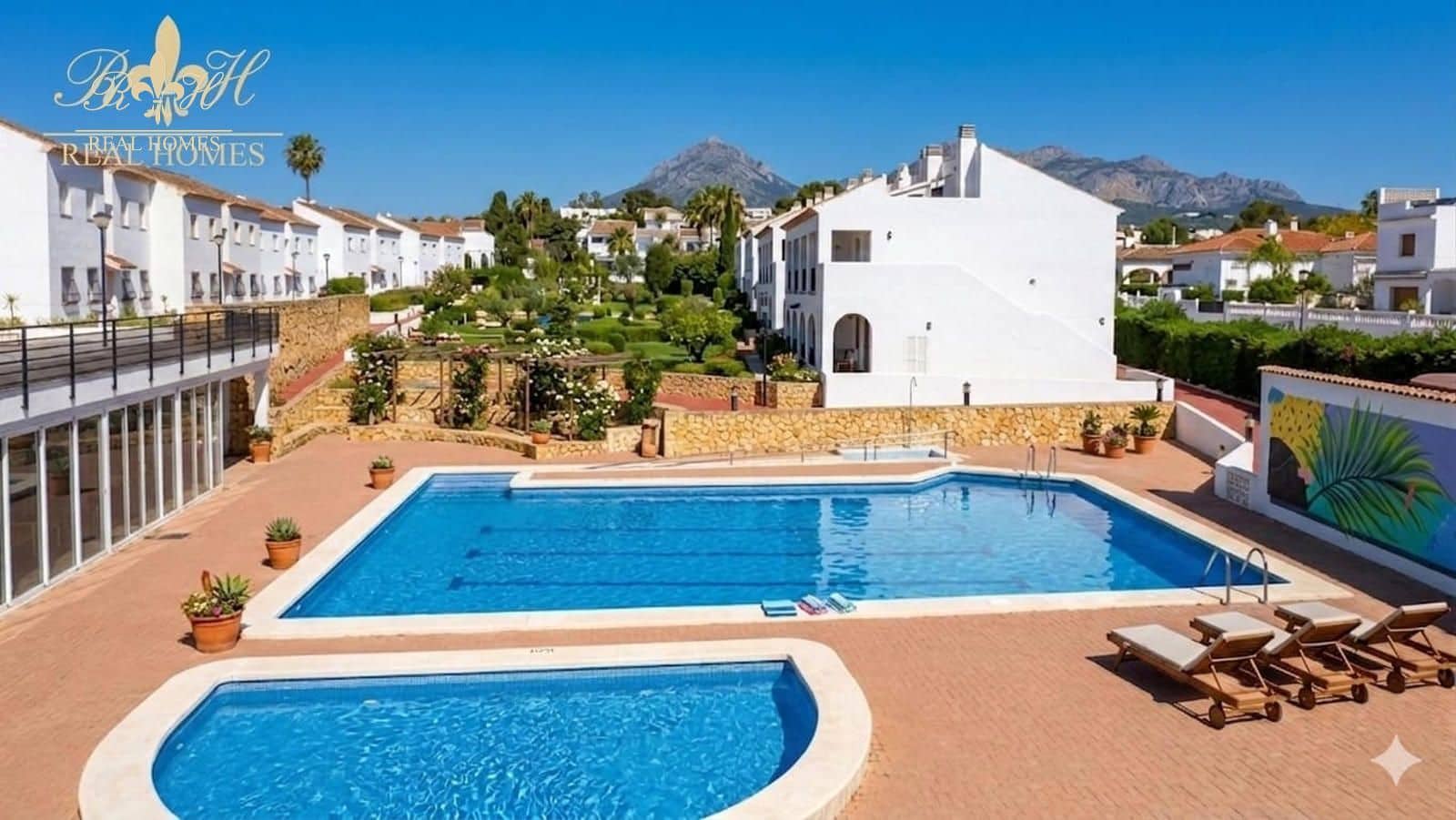 2 bedroom Flat for rent in Alfaz del Pi / L'Alfas del Pi with pool - € 1,600 (Ref: 9866141)