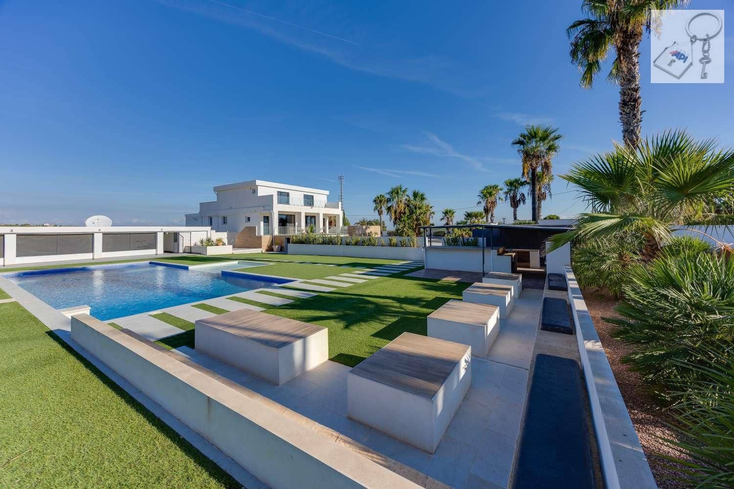 8 chambre Finca/Maison de Campagne à vendre à Los Montesinos avec piscine - 1 250 000 € (Ref: 10123387)