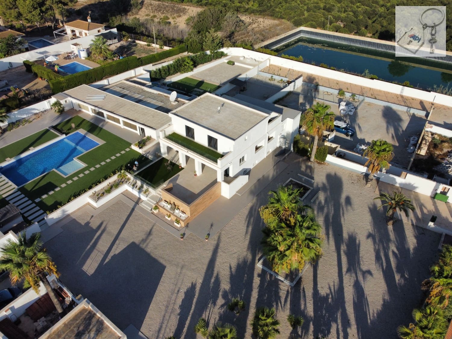 8 chambre Finca/Maison de Campagne à vendre à Los Montesinos avec piscine - 1 250 000 € (Ref: 10123387)