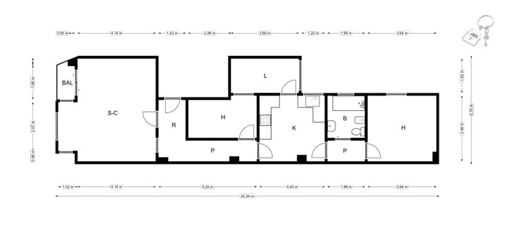2 soverom Leilighet til salgs i Elche / Elx - € 86 400 (Ref: 10127647)