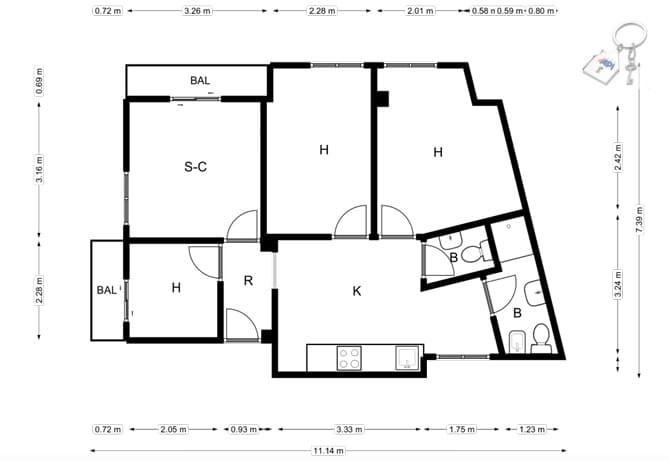 3 slaapkamer Appartement te koop in Elche / Elx - € 101.100 (Ref: 10127648)