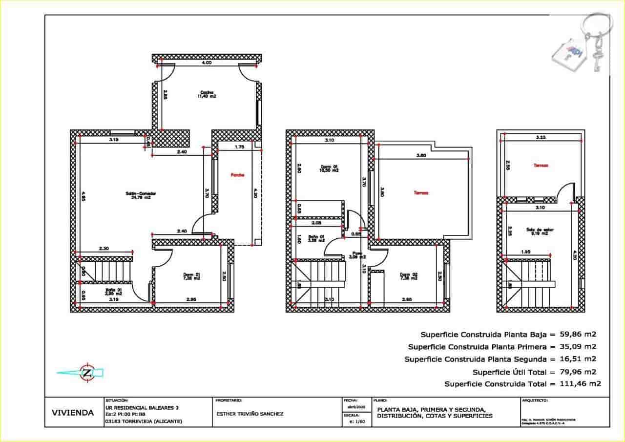 4 camera da letto Villetta a Schiera in vendita in Aguas Nuevas con garage - 238.000 € (Rif: 8884032)