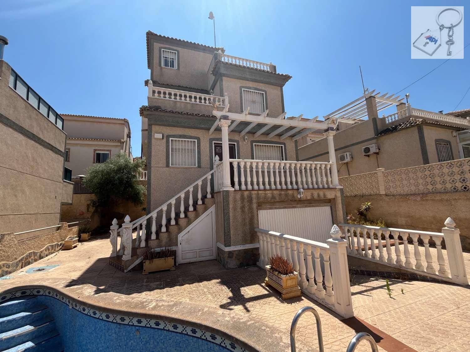 4 sovrum Villa till salu i San Miguel de Salinas med pool garage - 235 000 € (Ref: 9110030)