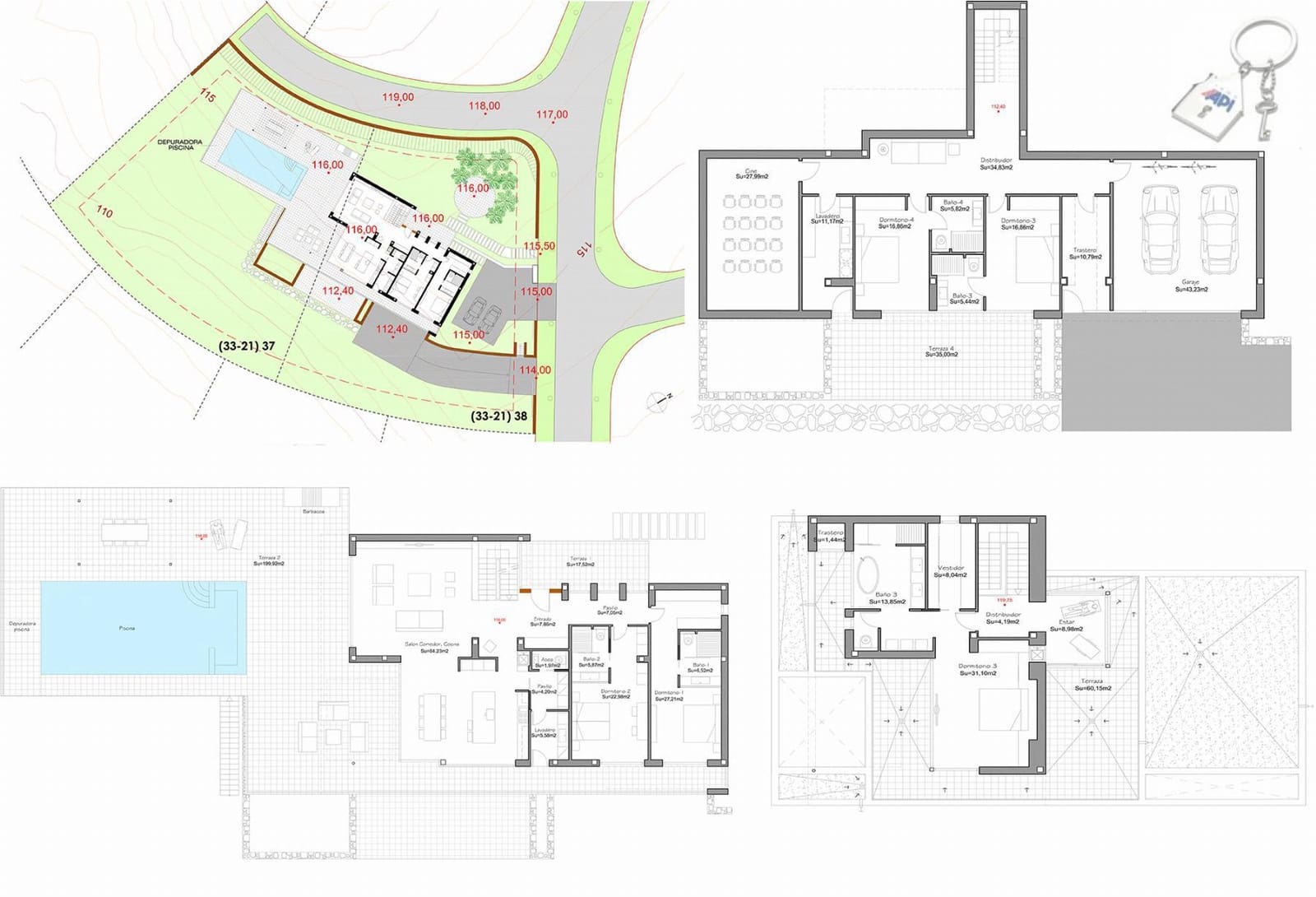 5 soverom Villa til salgs i Orihuela med svømmebasseng - € 2 700 000 (Ref: 9728567)