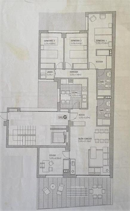 4 soveværelse Penthouse til salg i Naquera med garage - € 265.000 (Ref: 9438533)