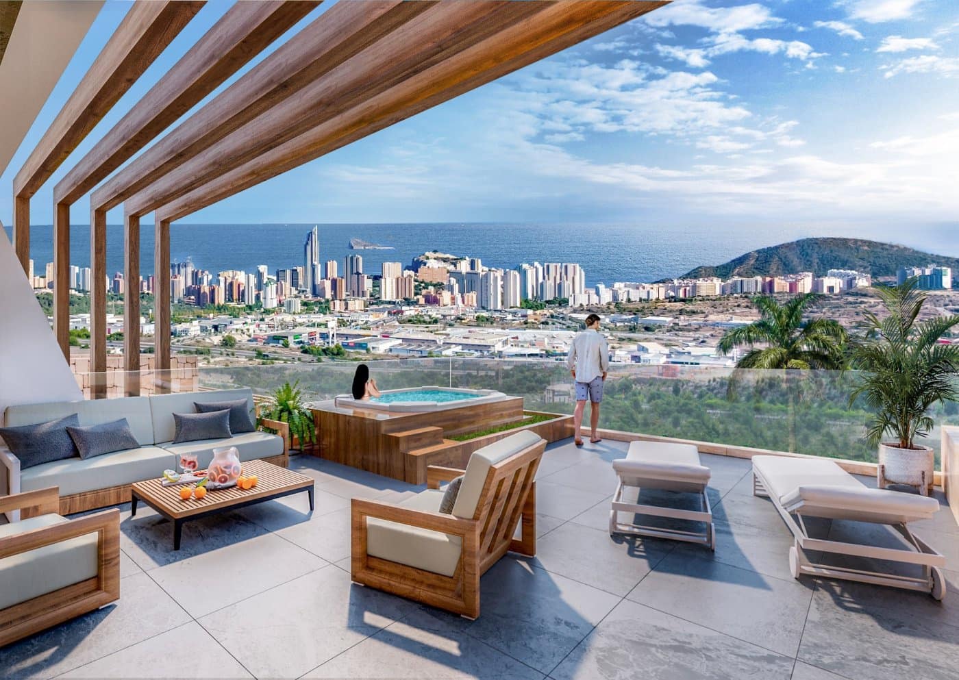 2 soveværelse Rækkehus til salg i Finestrat med swimmingpool - € 470.000 (Ref: 6961505)