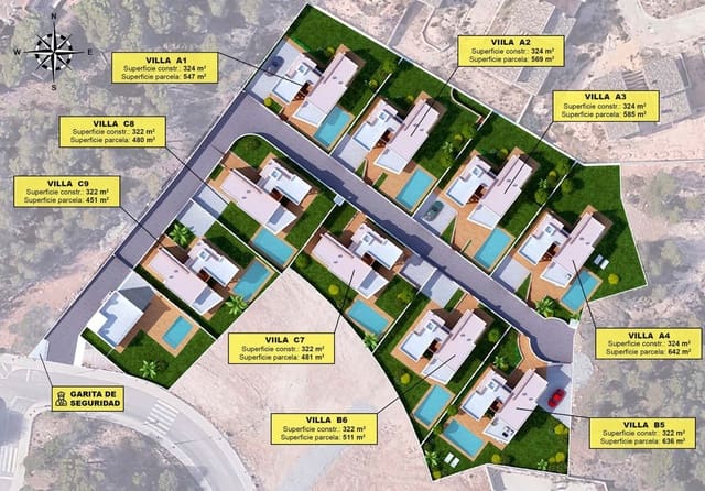 4 Zimmer Villa zu verkaufen in La Nucia mit Pool - 925.000 € (Ref: 6996333)