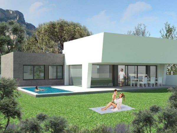 Chalet de 3 habitaciones en Polop en venta con piscina - 472.000 € (Ref: 7031873)