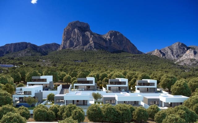 Chalet de 3 habitaciones en Polop en venta con piscina - 472.000 € (Ref: 7031873)