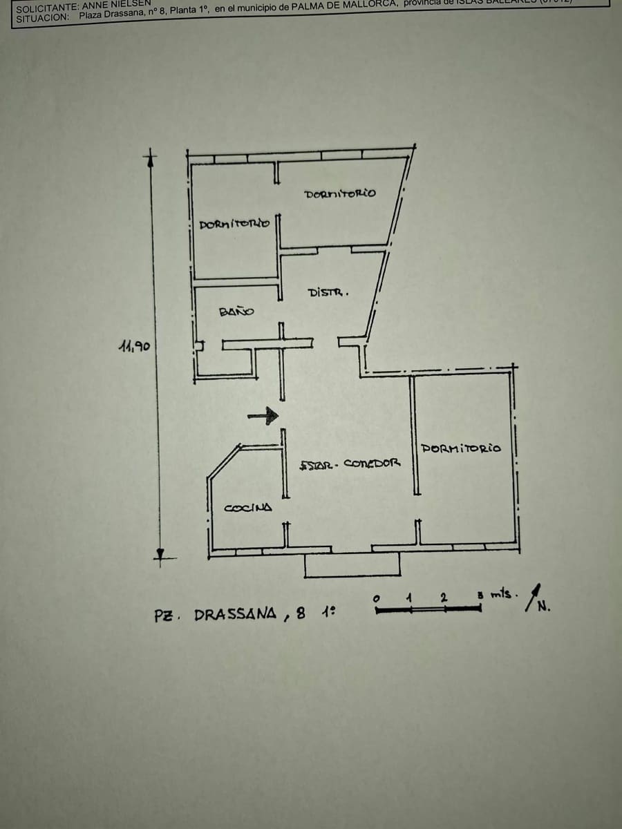 3 soveværelse Lejlighed til salg i Palma de Mallorca - € 569.000 (Ref: 10099138)