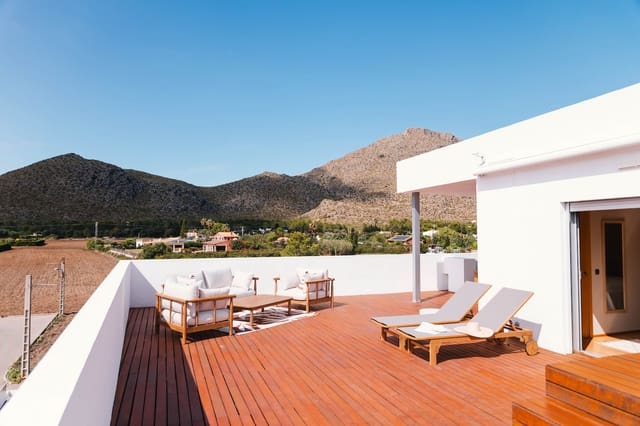 3 soveværelse Penthouse til salg i Port de Pollença, Pollensa / Pollença med swimmingpool - € 1.095.000 (Ref: 8548272)