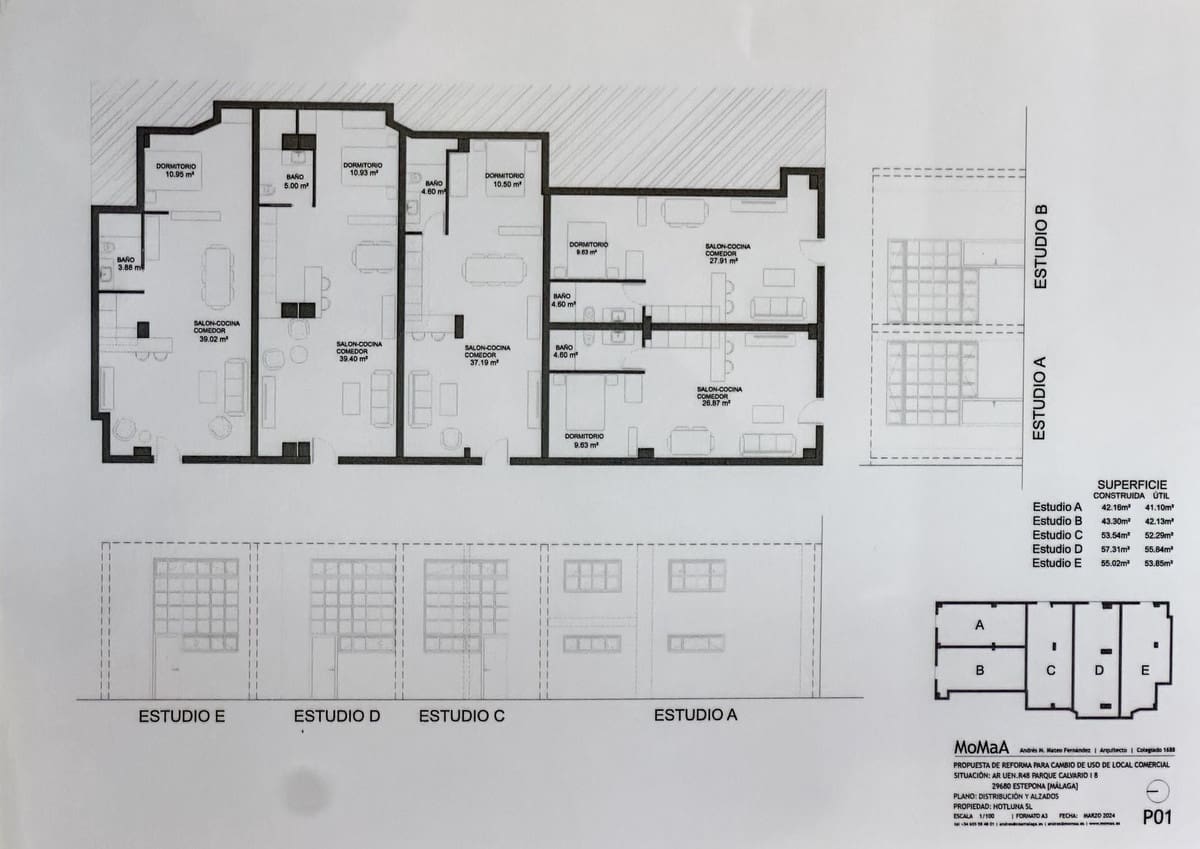 2 sovrum Lägenhet till salu i Estepona med garage - 368 000 € (Ref: 8898095)