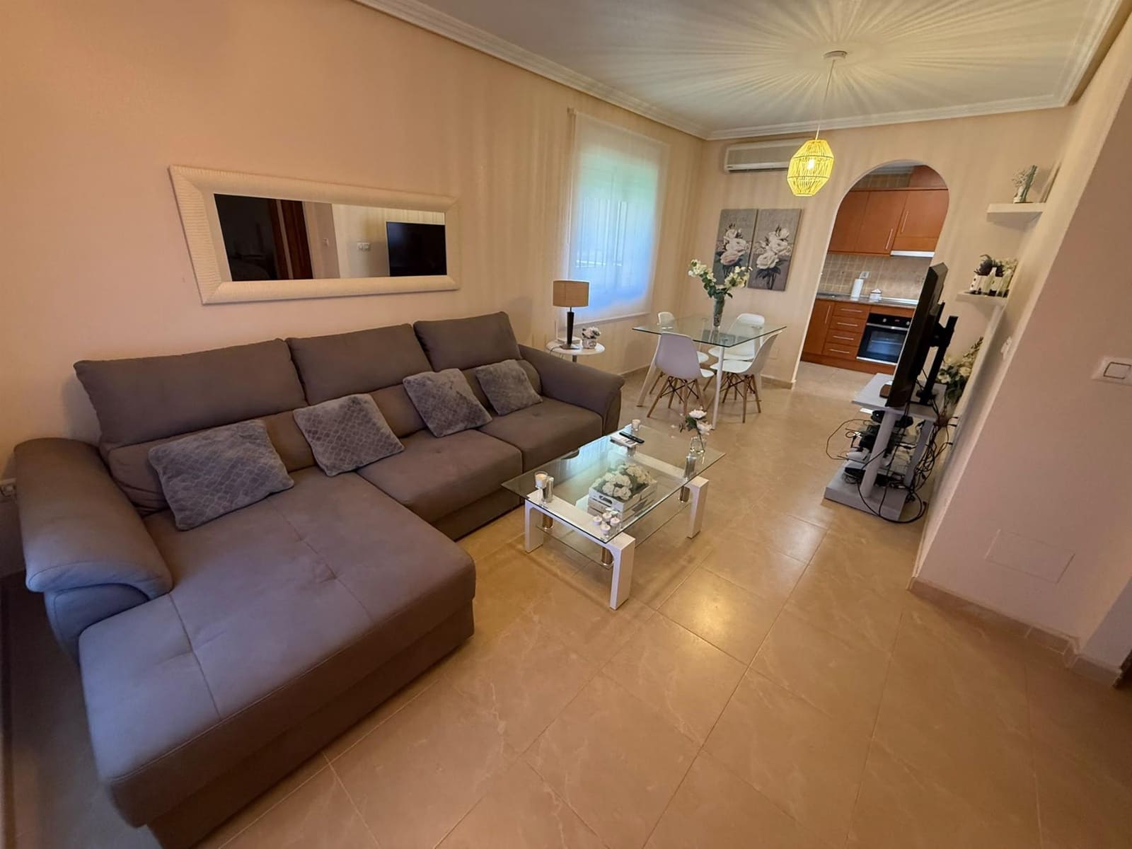 2 sypialnia Bungalow na sprzedaż w Orihuela Costa z basenem - 189 000 € (Ref: 10001319)