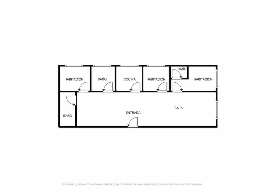 3 makuuhuone Huoneisto myytävänä paikassa Torrevieja mukana 
autotalli - 149 000 € (Ref: 10054425)