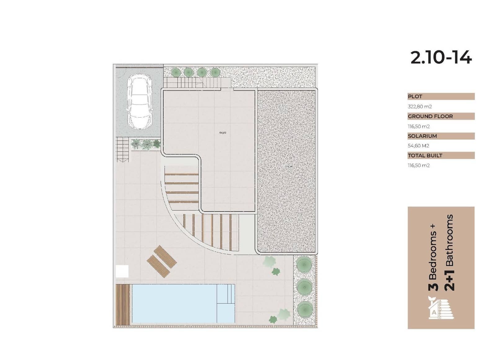 3 Zimmer Villa zu verkaufen in Algorfa mit Pool - 650.000 € (Ref: 10074642)
