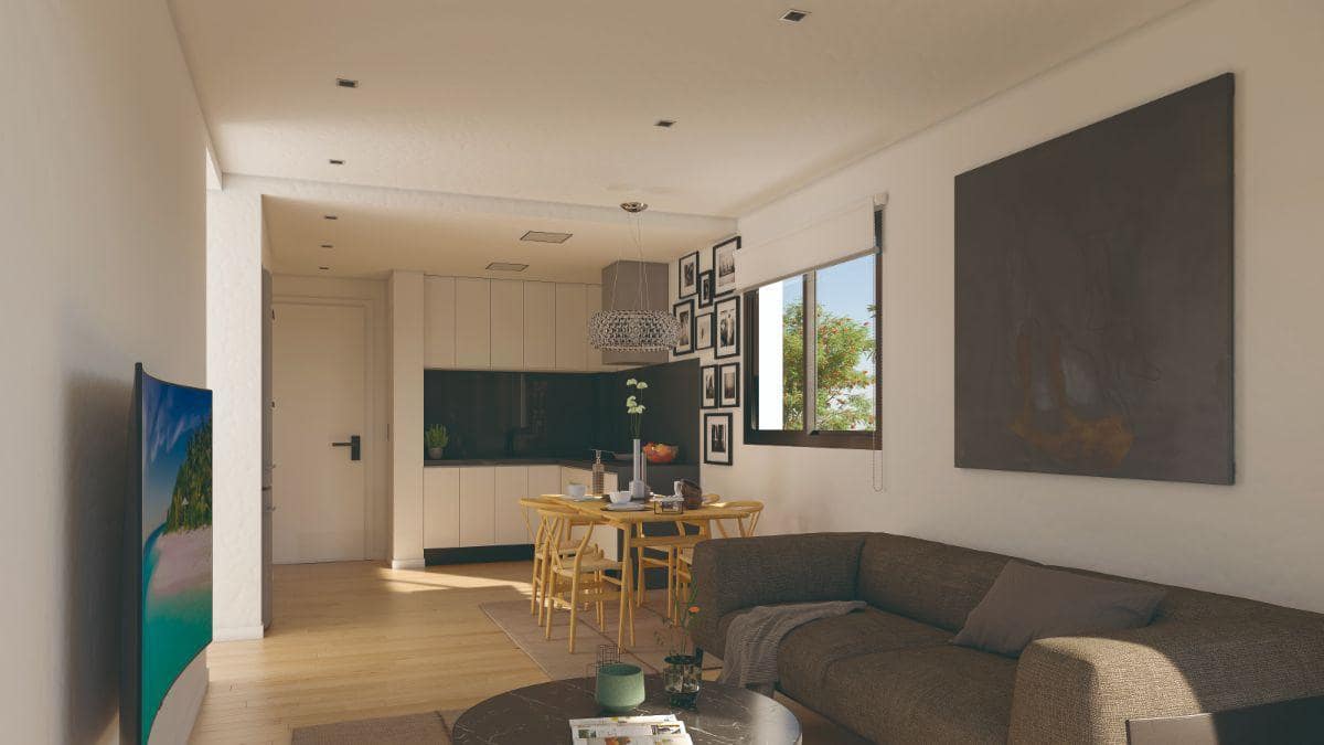 Apartamento de 2 habitaciones en Alicante / Alacant ciudad en venta con piscina - 241.000 € (Ref: 7063275)