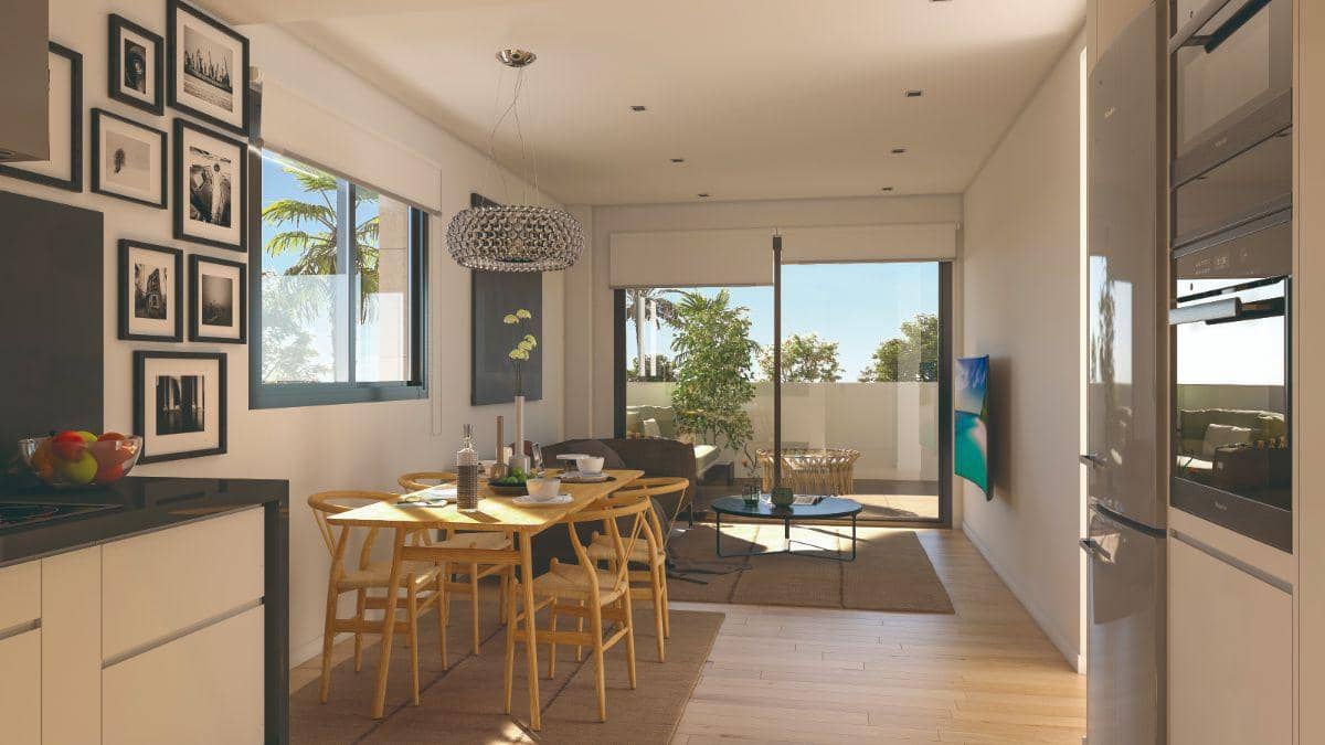 Apartamento de 2 habitaciones en Alicante / Alacant ciudad en venta con piscina - 241.000 € (Ref: 7063275)