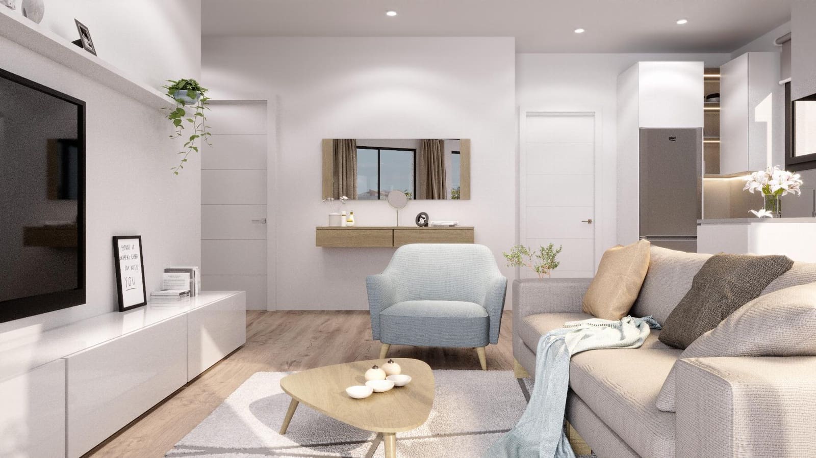 3 makuuhuone Huoneisto myytävänä paikassa Torrevieja mukana uima-altaan - 279 000 € (Ref: 7394112)