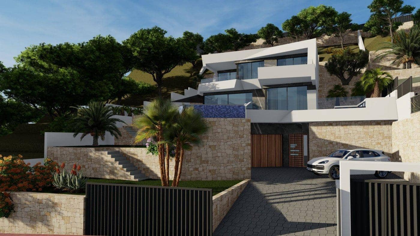 4 sypialnia Willa na sprzedaż w Calpe / Calp z basenem - 1 690 000 € (Ref: 8697364)