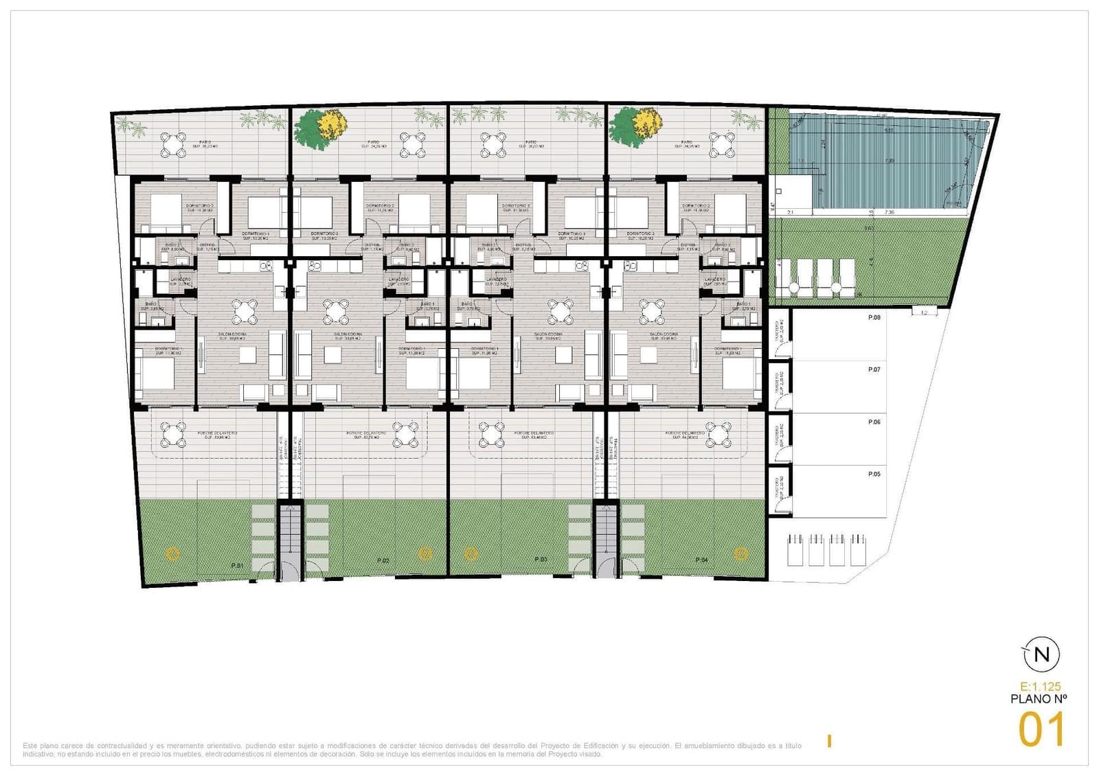 Chalet de 3 habitaciones en San Pedro del Pinatar en venta con piscina - 339.900 € (Ref: 9614327)