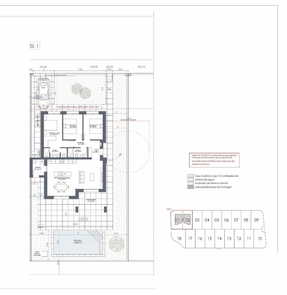 Chalet de 3 habitaciones en La Romana en venta con piscina - 315.000 € (Ref: 9614364)