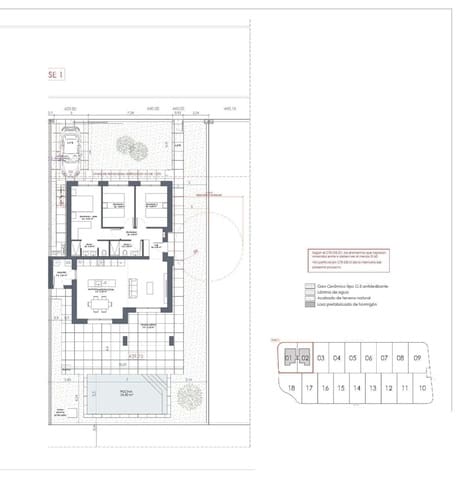 Chalet de 3 habitaciones en La Romana en venta con piscina - 315.000 € (Ref: 9614364)