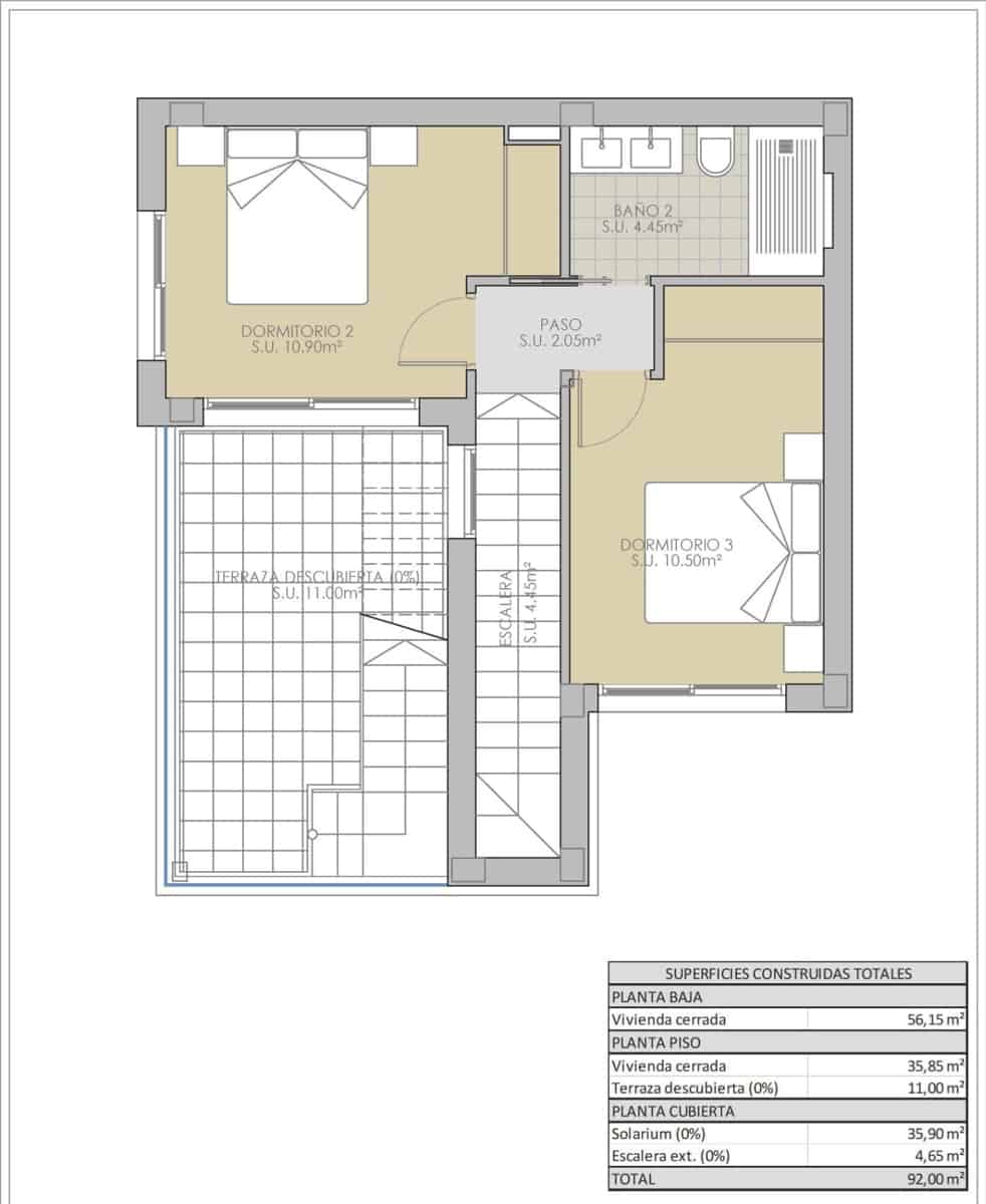 3 bedroom Villa for sale in Orihuela with pool - € 384,900 (Ref: 9643453)