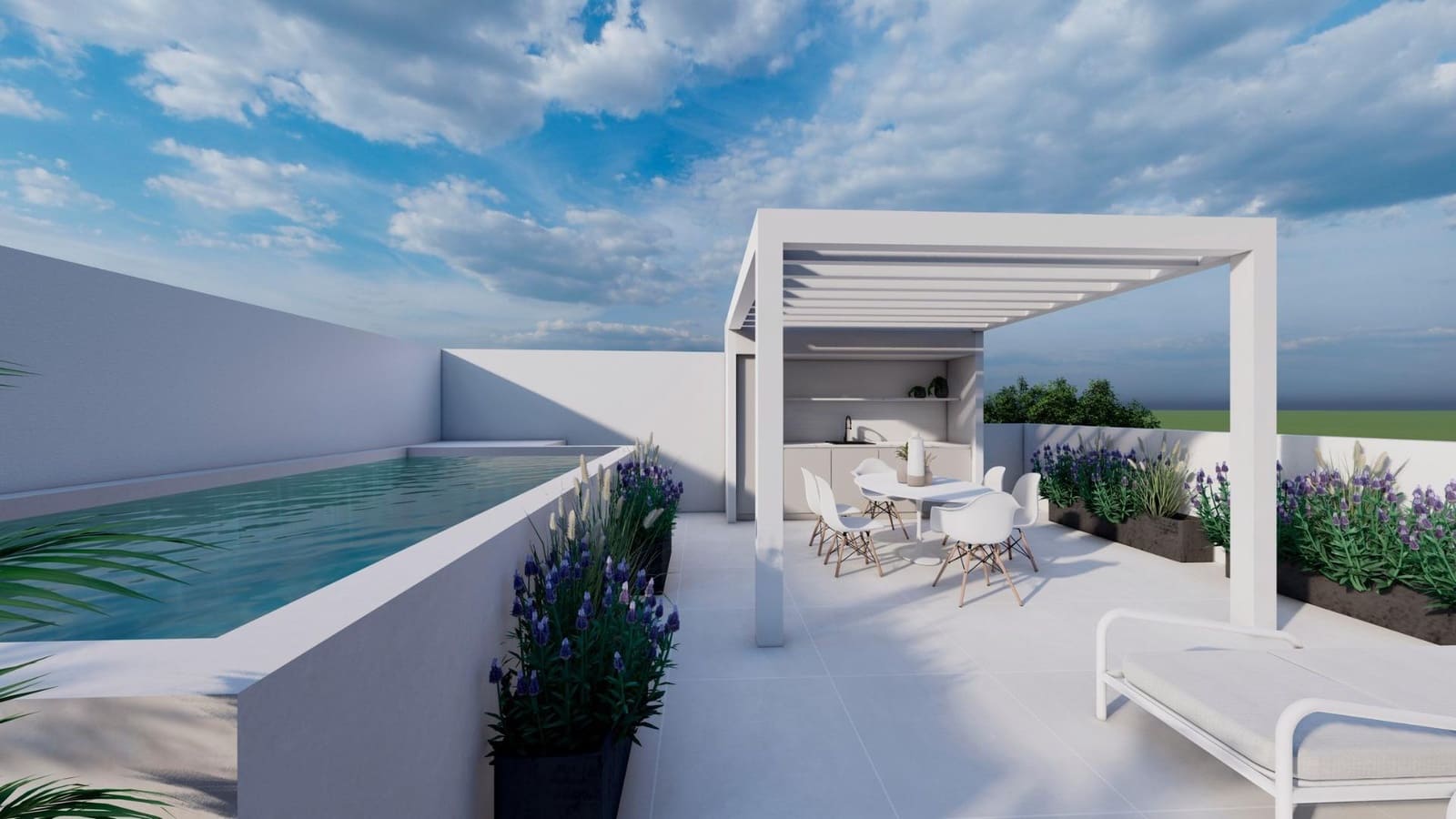 2 quarto Moradia para venda em Pilar de la Horadada com piscina - 359 000 € (Ref: 9643466)