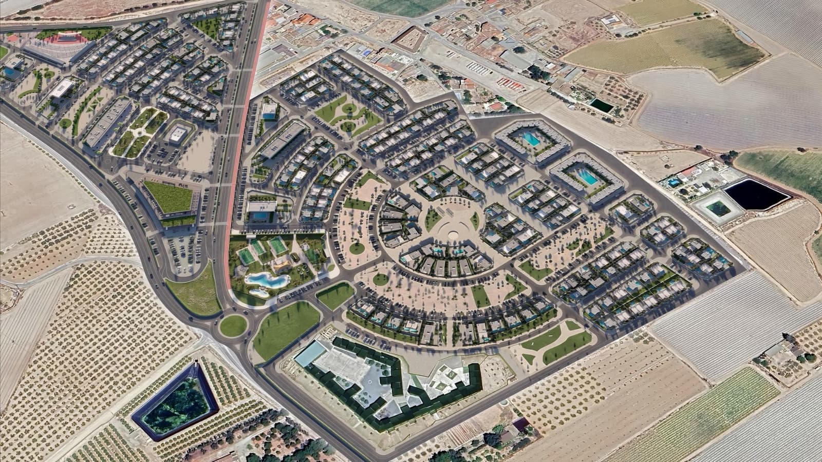 2 camera da letto Appartamento in vendita in Roldan con piscina - 348.900 € (Rif: 9669579)