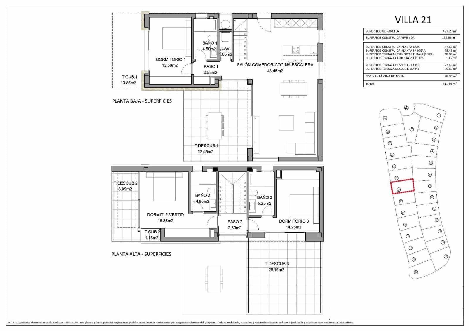 Chalet de 3 habitaciones en Finestrat en venta con piscina - 915.000 € (Ref: 9716742)