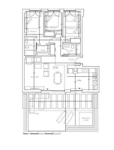 3 chambre Penthouse à vendre à Dehesa de Campoamor, Orihuela avec piscine garage - 439 000 € (Ref: 9807394)