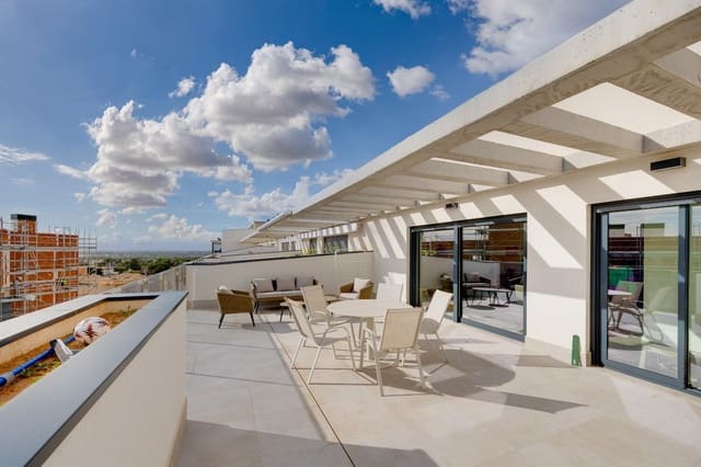 3 chambre Penthouse à vendre à Dehesa de Campoamor, Orihuela avec piscine garage - 439 000 € (Ref: 9807394)