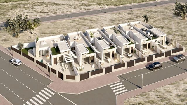 3 chambre Villa/Maison à vendre à Las Lomas de Rame - Bahía Bella, Los Alcázares avec piscine - 453 000 € (Ref: 9824132)