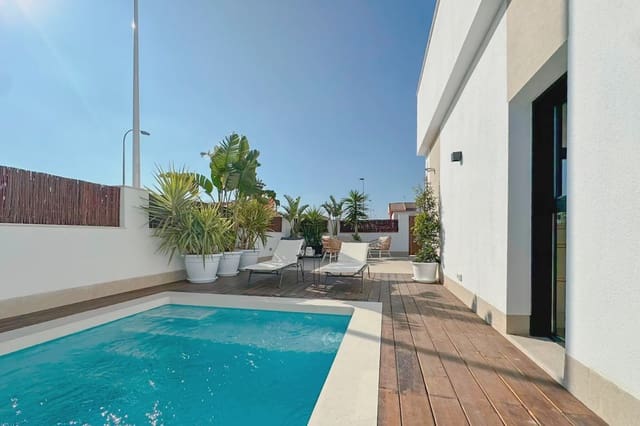 2 soveværelse Byhus til salg i Santiago de la Ribera, San Javier med swimmingpool - € 499.000 (Ref: 10005894)