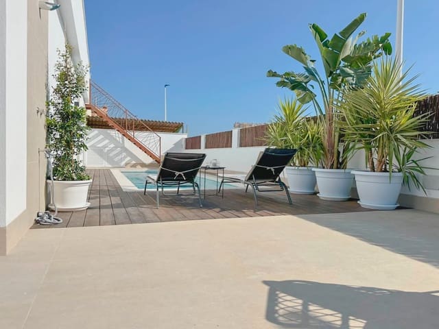 2 soveværelse Byhus til salg i Santiago de la Ribera, San Javier med swimmingpool - € 499.000 (Ref: 10005894)