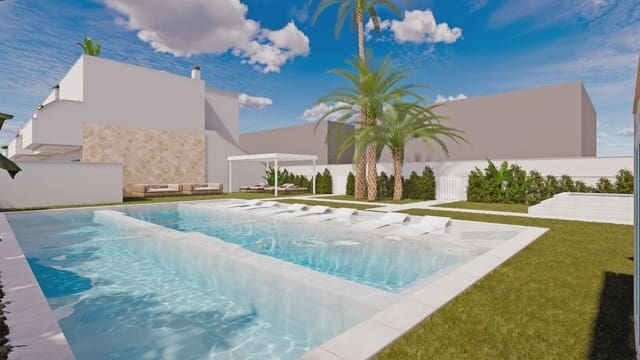 3 Zimmer Bungalow zu verkaufen in El Mojon, Pilar de la Horadada mit Pool Garage - 355.000 € (Ref: 10012985)