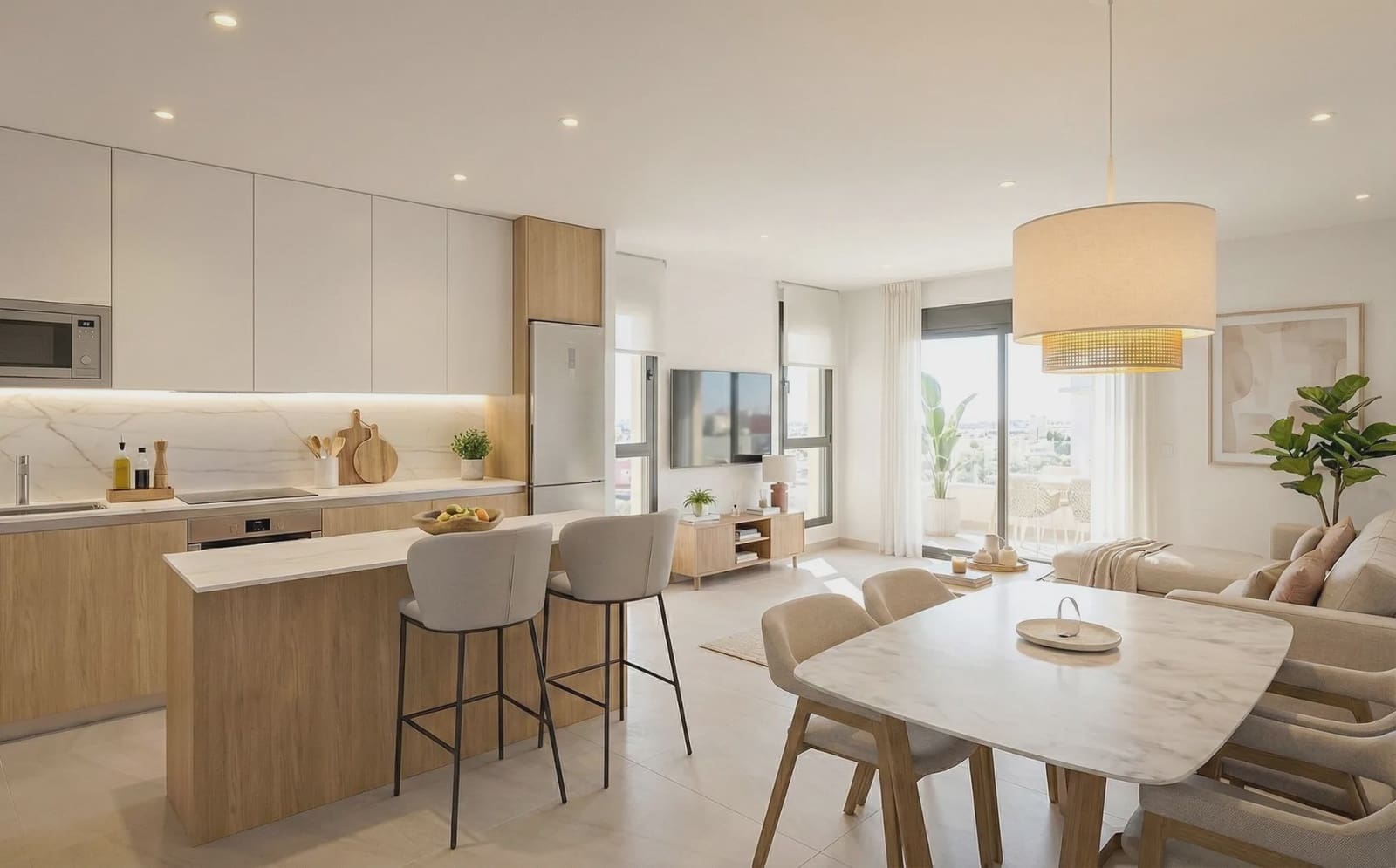1 chambre Appartement à vendre à Benijofar avec piscine garage - 249 900 € (Ref: 10012988)