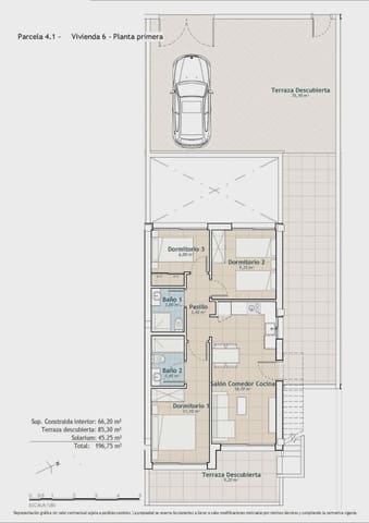 3 Zimmer Bungalow zu verkaufen in San Miguel de Salinas mit Pool Garage - 425.000 € (Ref: 10025351)