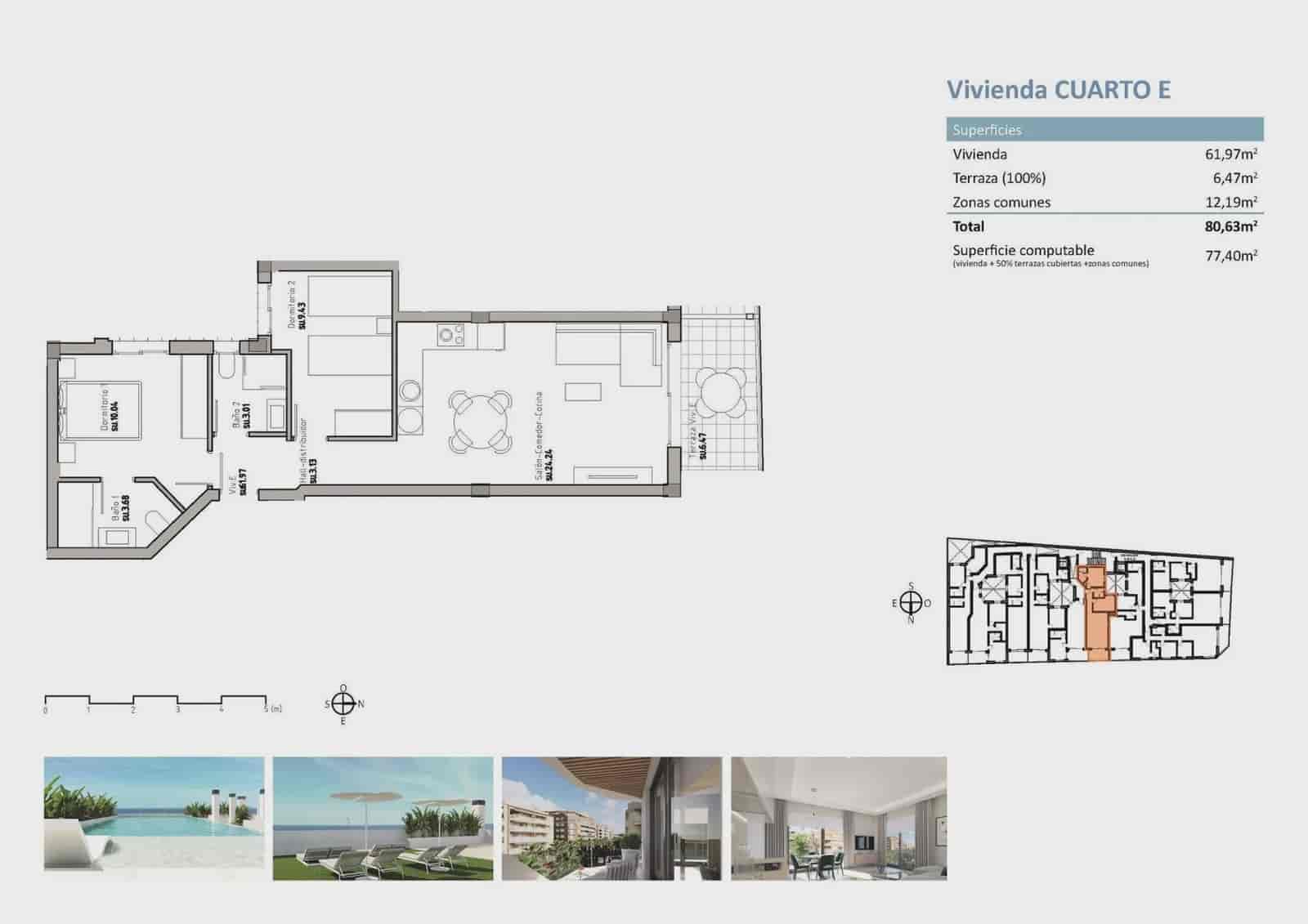 2 camera da letto Villa in vendita in Guardamar del Segura con piscina - 352.000 € (Rif: 10064013)
