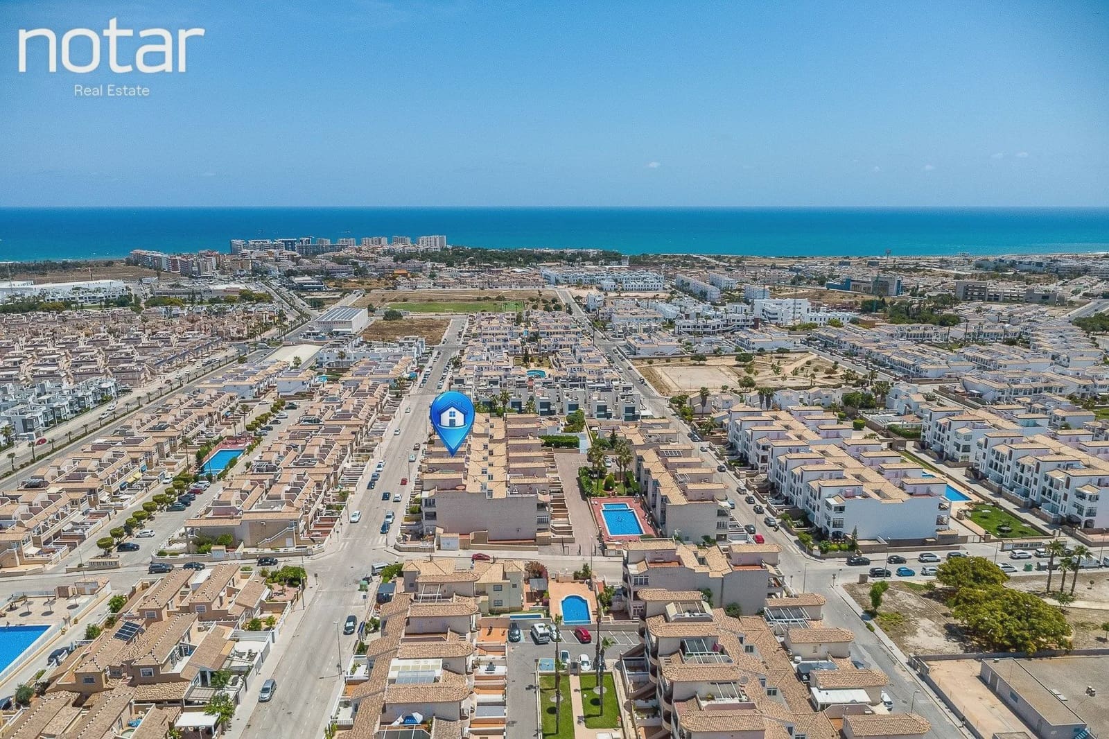 2 makuuhuone Huoneisto myytävänä paikassa Orihuela Costa mukana uima-altaan - 199 000 € (Ref: 10081764)