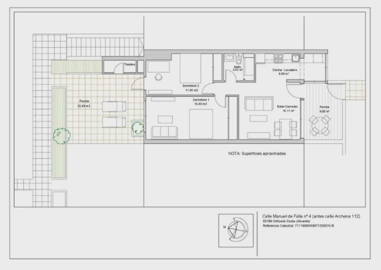 Apartamento de 2 habitaciones en Villamartin en venta con garaje - 199.000 € (Ref: 10086126)